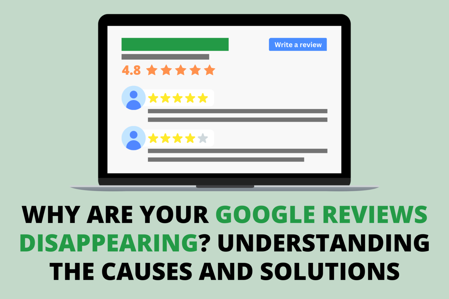 google reviews disappearing